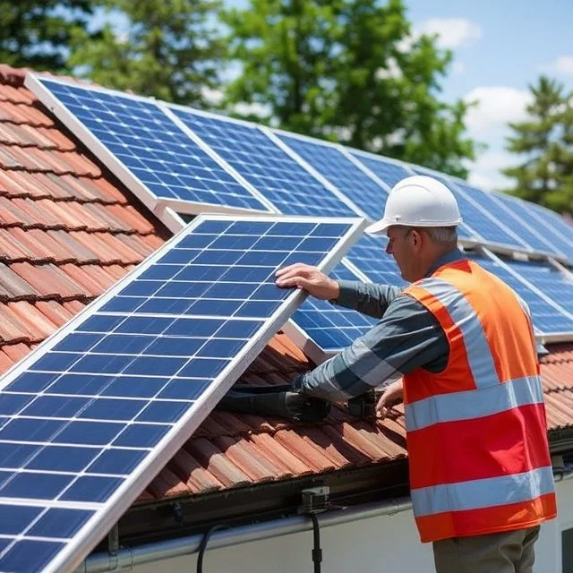 Quy Trình Lắp Đặt Điện Mặt Trời Trọn Gói Tại Bình Định