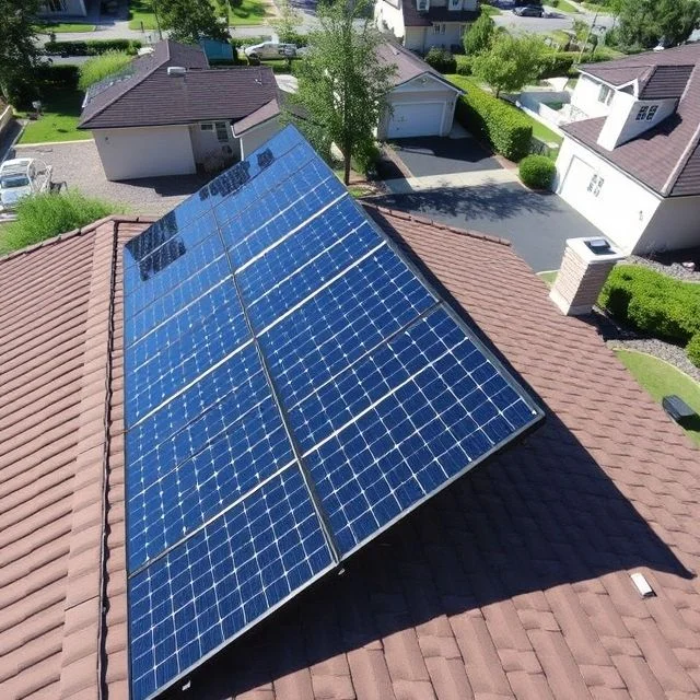 Lắp đặt Điện Mặt Trời Áp Mái